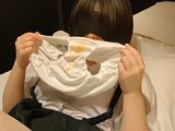 【莉子ちゃん】汚パンツ撮影（3日履き続けたパンツの汚れ具合を公開）う◯ち、おしっこ染み付着してます！！